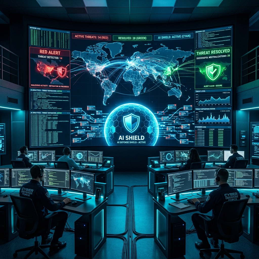 11. Cybersecurity AI Defense System